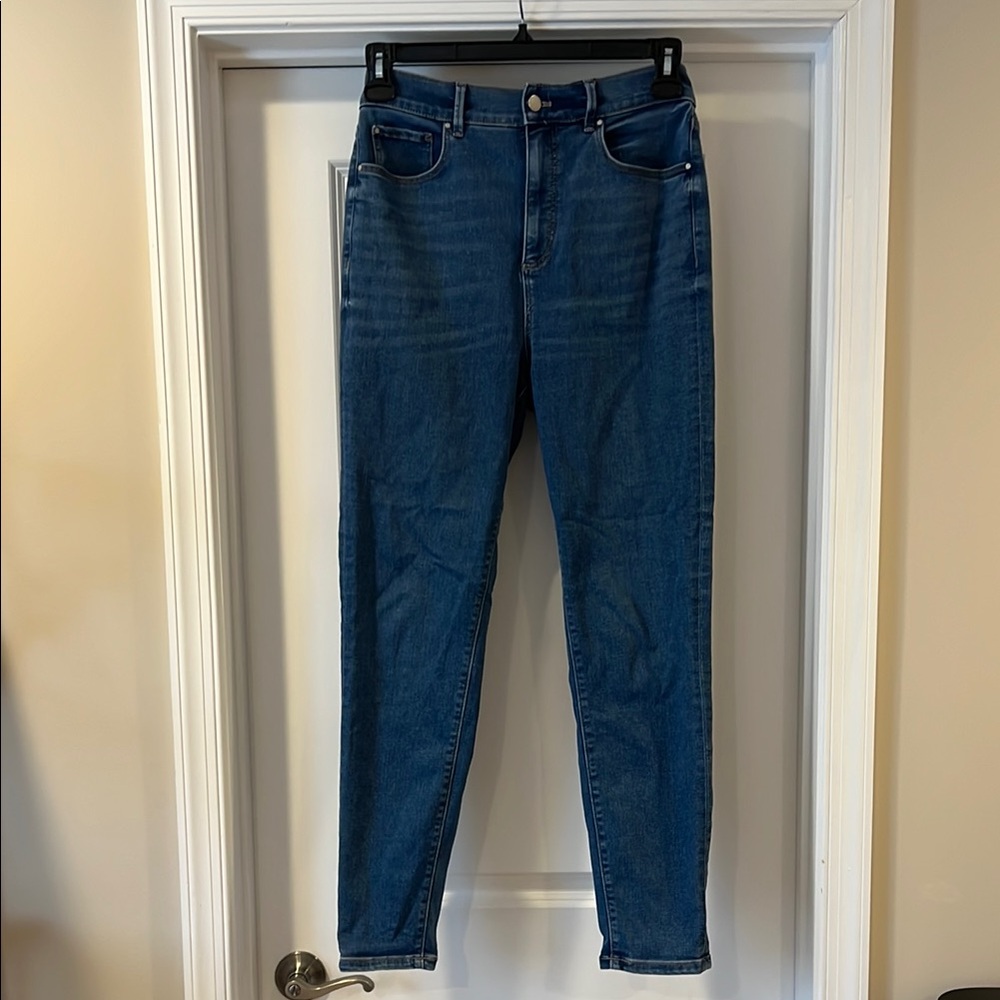 Ann Taylor Blue Skinny Jeans